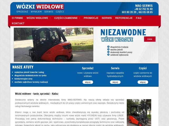 MAG-SERWIS Wózki Widłowe