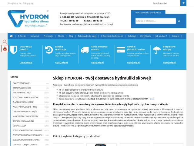 HYDRON hydraulika siłowa Mariusz Sząszor
