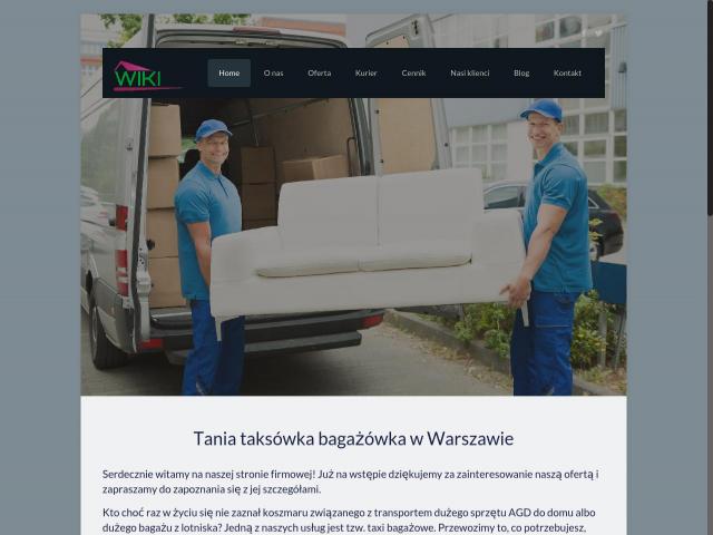 Taxi Bagażówka Wiki Warszawa
