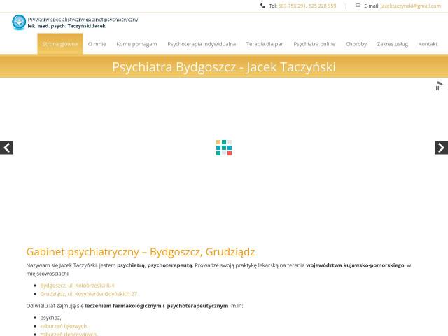 Prywatny Specjalistyczny Gabinet Psychiatryczny Taczyński Jacek
