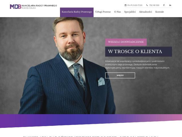 Kancelaria Radcy Prawnego MDB Maciej Dalka