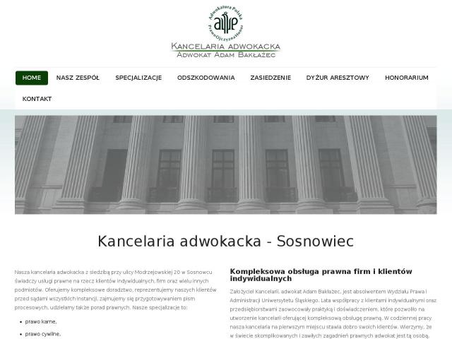 Kancelaria Adwokacka Adam Bakłażec