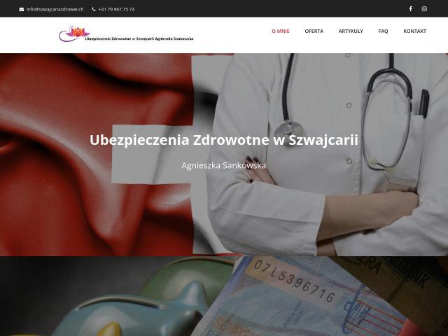ELPA Sankowski - Ubezpieczenia Zdrowotne w Szwajcarii Agnieszka Sankowska